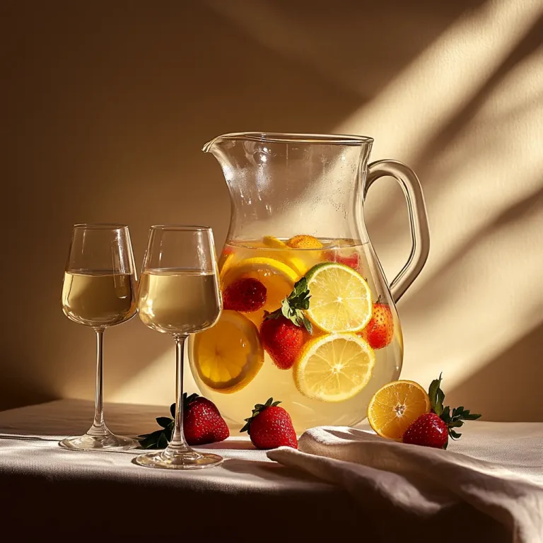 Vit Sangria Drinkar Recept