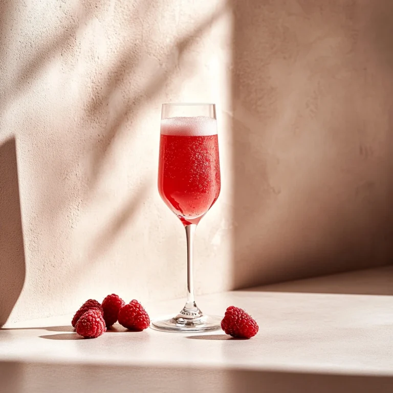 Raspberry Bellini Drinkar Recept